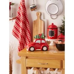 DII® Christmas Car Cookie Jar 15 DII® Christmas Car Cookie Jar -Michaels X-Mas Decor D540042S 6