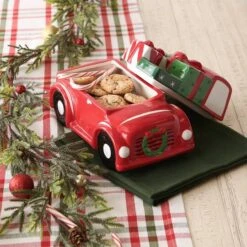 DII® Christmas Truck Cookie Jar -Michaels X-Mas Decor D540043S 6