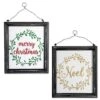 DII® Noel & Merry Christmas Hanging Signs Set -Michaels X-Mas Decor D540053S 1