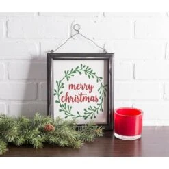 DII® Noel & Merry Christmas Hanging Signs Set -Michaels X-Mas Decor D540053S 3