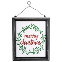DII® Noel & Merry Christmas Hanging Signs Set -Michaels X-Mas Decor D540053S 6