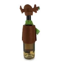 DII® Santa, Reindeer, And Elf Wine Bottle Outfits Set -Michaels X-Mas Decor D540072S 4