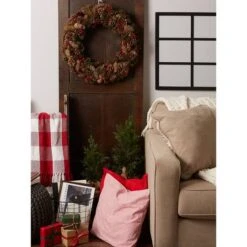 DII® Berry Pinecone Holiday Wreath -Michaels X-Mas Decor D540073S 5