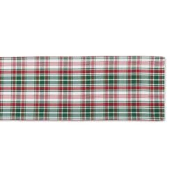 DII® 108" Yuletide Plaid Table Runner -Michaels X-Mas Decor D540089S 2