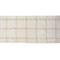 DII® 72" Gold Lurex Plaid Table Runner -Michaels X-Mas Decor D540091S 3