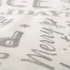 DII® 108" Silver Christmas Collage Table Runner 16 DII® 108" Silver Christmas Collage Table Runner -Michaels X-Mas Decor D540099S 4