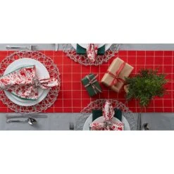 DII® 72" Christmas Woods Embellished Table Runner -Michaels X-Mas Decor D540103S 7