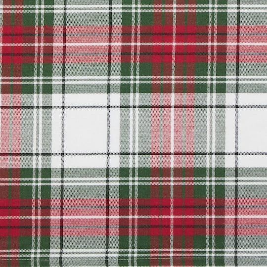 DII® 108" Christmas Plaid Table Runner 8 DII® 108" Christmas Plaid Table Runner - Image 6