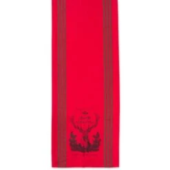 DII® 72" Red Stag Christmas Print Table Runner -Michaels X-Mas Decor D540124S 4