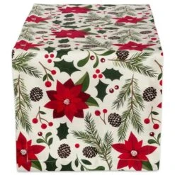 DII® 72" Woodland Christmas Table Runner -Michaels X-Mas Decor D540125S 1 1