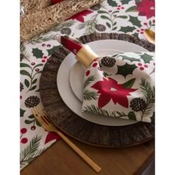 DII® 72" Woodland Christmas Table Runner -Michaels X-Mas Decor D540125S 4