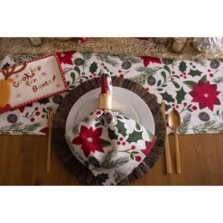 DII® 108'' Woodland Christmas Table Runner -Michaels X-Mas Decor D540126S 5