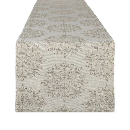 DII® 72'' Winter Sparkle Jacquard Table Runner 3 DII® 72'' Winter Sparkle Jacquard Table Runner