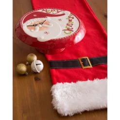 DII® 72'' Santa Belt Table Runner -Michaels X-Mas Decor D540131S 6