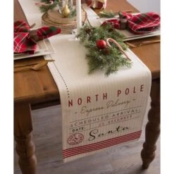 DII® 72'' Santa's Workshop Table Runner -Michaels X-Mas Decor D540134S 4