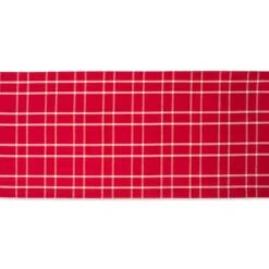 DII® 72" Holly Berry Plaid Table Runner -Michaels X-Mas Decor D540137S 4