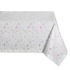 DII® 52" Christmas Star Print Tablecloth -Michaels X-Mas Decor D540171S 1