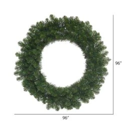 96" Grand Teton Pine Wreath 9 96" Grand Teton Pine Wreath -Michaels X-Mas Decor D575171S 3