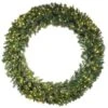 96" Warm White Dura-Lit® LED Cashmere Pine Wreath 2 96" Warm White Dura-Lit® LED Cashmere Pine Wreath -Michaels X-Mas Decor D575227S 1