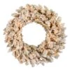 30" Clear Dura-Lit® Frosted Gold Wreath -Michaels X-Mas Decor D575251S 1