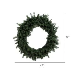 72" Canadian Pine Wreath -Michaels X-Mas Decor D575282S 3