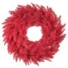 30" Unlit Red Fir Artificial Christmas Wreath -Michaels X-Mas Decor D575308S 1