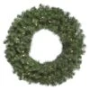 24" Douglas Fir Wreath, Warm White LED Mini Lights -Michaels X-Mas Decor D575322S 1