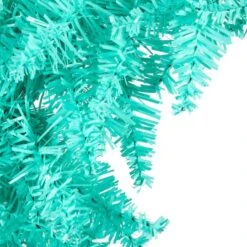 24" Unlit Aqua Fir Artificial Christmas Wreath 10 24" Unlit Aqua Fir Artificial Christmas Wreath -Michaels X-Mas Decor D575338S 2