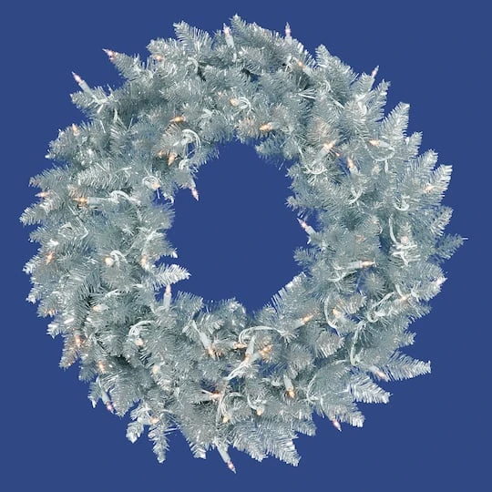 30" Unlit Silver Fir Artificial Christmas Wreath 3 30" Unlit Silver Fir Artificial Christmas Wreath