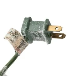 24" Pre-Lit Flocked Kiana Artificial Christmas Wreath, Warm White Dura-Lit® LED Mini Lights -Michaels X-Mas Decor D575349S 6