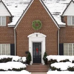 42" Cashmere Pine Artificial Christmas Wreath 8 42" Cashmere Pine Artificial Christmas Wreath -Michaels X-Mas Decor D575394S 2