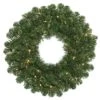 48" Pre-Lit Oregon Fir Christmas Wreath, Clear Lights 1 48" Pre-Lit Oregon Fir Christmas Wreath, Clear Lights -Michaels X-Mas Decor D575413S 1