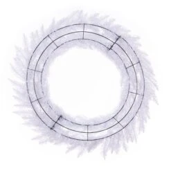 48" Sparkle White Spruce Christmas Wreath 14 48" Sparkle White Spruce Christmas Wreath -Michaels X-Mas Decor D575440S 5