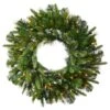 24" Pre-Lit Cashmere Christmas Wreath, Warm White LED Lights -Michaels X-Mas Decor D575441S 1