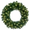 30" Oregon Fir Christmas Wreath, Warm White LED Lights -Michaels X-Mas Decor D575454S 20