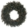48" Black Fir Christmas Wreath -Michaels X-Mas Decor D575458S 1