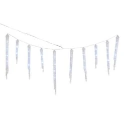 Crystal Icicles With LED Lights Decoration 14 Crystal Icicles With LED Lights Decoration -Michaels X-Mas Decor D619772S 15