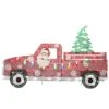 27'' Pre-Lit Santa In Red Truck Decoration -Michaels X-Mas Decor D619776S 1