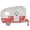 32'' Pre-Lit Christmas Camper Decoration -Michaels X-Mas Decor D619777S 1