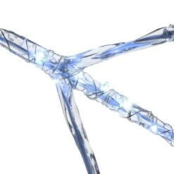 6-Point Star Ice Crystal Snowflake Pair With LED Lights 14 6-Point Star Ice Crystal Snowflake Pair With LED Lights -Michaels X-Mas Decor D619778S 14