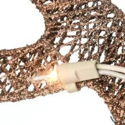 Champagne Reindeer And Sleigh With Clear Lights Decoration 12 Champagne Reindeer And Sleigh With Clear Lights Decoration -Michaels X-Mas Decor D619779S 13