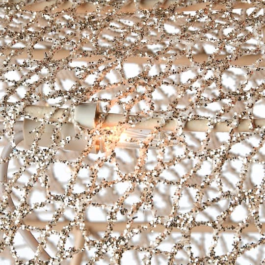 Champagne Reindeer And Sleigh With Clear Lights Decoration 9 Champagne Reindeer And Sleigh With Clear Lights Decoration - Image 7