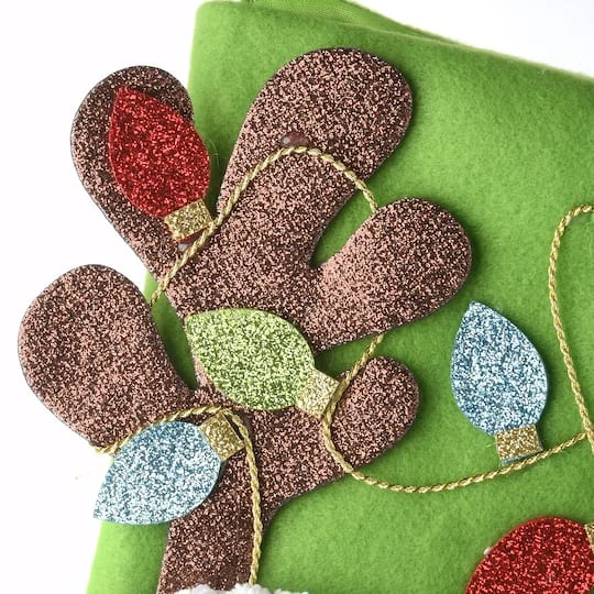 20" Be Merry Collection Novelty Teddy Bear Stocking 7 20" Be Merry Collection Novelty Teddy Bear Stocking - Image 5