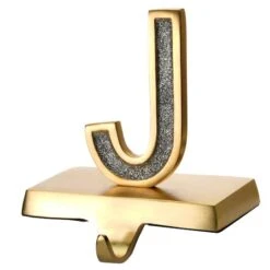 5" Silver Sparkle JOY Stocking Holders, 3ct. -Michaels X-Mas Decor D619830S 14