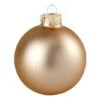 Whitehurst 40ct. 1.25" Matte Glass Ball Ornaments Champagne Matte -Michaels X-Mas Decor D623239S 1