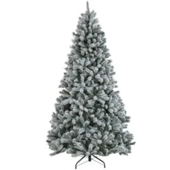 7.5ft. Unlit Snowy North Valley® Spruce Artificial Christmas Tree 10 7.5ft. Unlit Snowy North Valley® Spruce Artificial Christmas Tree -Michaels X-Mas Decor D644983S 1 1