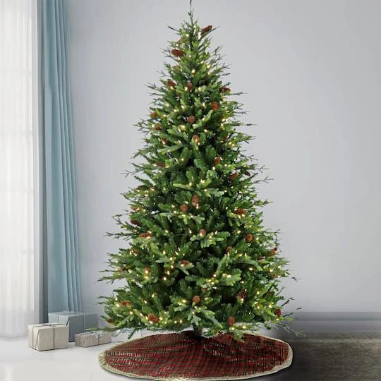 7.5ft. Pre-Lit Skykomish Pine Artificial Christmas Tree, Warm White LED Lights 5 7.5ft. Pre-Lit Skykomish Pine Artificial Christmas Tree, Warm White LED Lights - Image 3