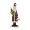 Glitzhome® 36'' Lighted Wooden Santa Porch Décor -Michaels X-Mas Decor D652322S 1