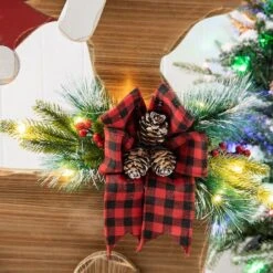 Glitzhome® 36'' Chunky Wood Reindeer Porch Décor -Michaels X-Mas Decor D652324S 6