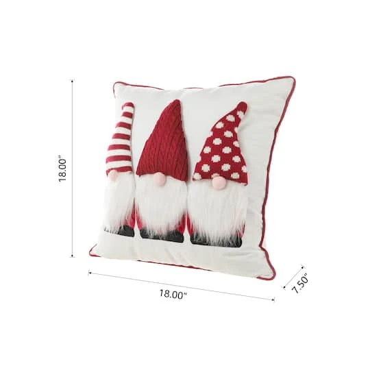 Glitzhome® 3D Heavy Knitted Gnome Pillow 10 Glitzhome® 3D Heavy Knitted Gnome Pillow - Image 8